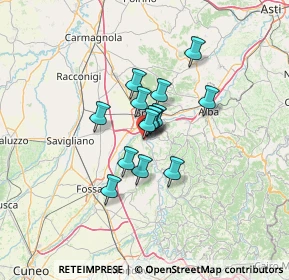 Mappa Via Oreste Badellino, 12062 Cherasco CN, Italia (8.26357)