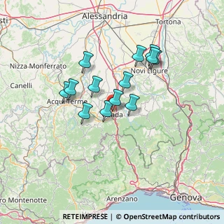 Mappa Via Pio Camera, 15076 Ovada AL, Italia (11.36308)