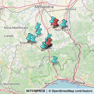 Mappa Via Pio Camera, 15076 Ovada AL, Italia (9.3155)