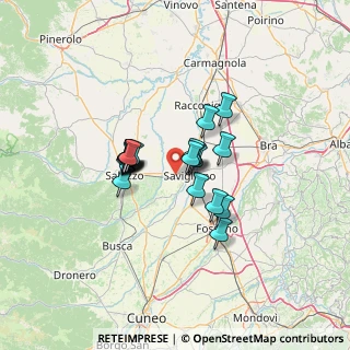 Mappa Via Scioneri, 12038 Savigliano CN, Italia (9.235)