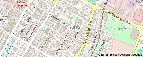 Mappa Modena