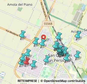 Mappa Centro Commerciale Porta Marcolfa, 40017 San Giovanni in Persiceto BO, Italia (1.046)