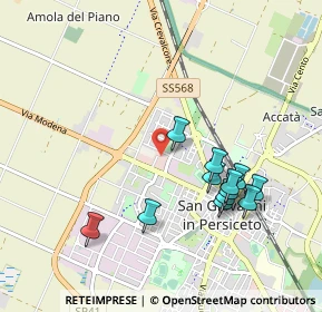 Mappa Centro Commerciale Porta Marcolfa, 40017 San Giovanni in Persiceto BO, Italia (0.96583)