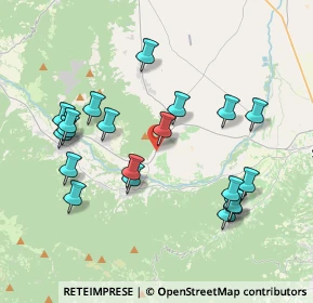 Mappa Via Valle Po, 12036 Revello CN, Italia (4.015)