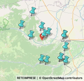 Mappa Via Valle Po, 12036 Revello CN, Italia (7.59214)