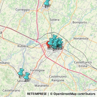 Mappa Via Galeno Claudio, 41126 Modena MO, Italia (5.55)