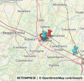 Mappa Via Talete di Mileto, 41126 Modena MO, Italia (39.19)