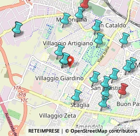 Mappa Via Talete di Mileto, 41126 Modena MO, Italia (1.2)