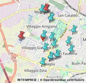 Mappa Via Talete di Mileto, 41126 Modena MO, Italia (0.9725)