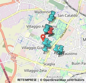 Mappa Via Talete di Mileto, 41126 Modena MO, Italia (0.597)