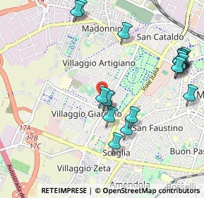 Mappa Via Talete di Mileto, 41126 Modena MO, Italia (1.181)