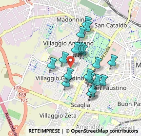 Mappa Via Talete di Mileto, 41126 Modena MO, Italia (0.716)