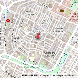 Mappa Via Luigi Albinelli, 13 stand B C D E, 41121 Modena MO, Italia, 41121 Modena, Modena (Emilia Romagna)