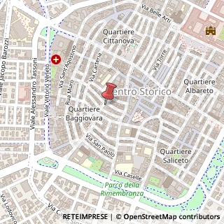 Mappa Corso Canalchiaro, 65, 41121 Modena, Modena (Emilia Romagna)