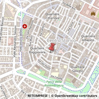 Mappa Via dei Servi, 32, 41121 Modena, Modena (Emilia Romagna)