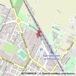 Mappa Via Astengo, 59, 40017 San Giovanni in Persiceto, Bologna (Emilia Romagna)