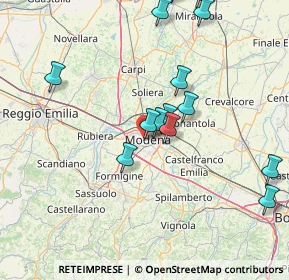 Mappa Viale Jacopo Barozzi, 41124 Modena MO, Italia (16.71929)