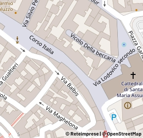 Mappa Vicolo del Corso, 12037 Saluzzo CN, Italia (0)