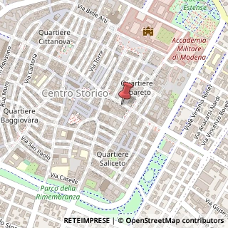 Mappa Via Emilia, Centro,107/109/111, 41100 Modena MO, Italia, 41100 Modena, Modena (Emilia Romagna)