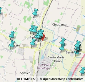 Mappa Via Guglielmo Marconi, 40016 San Giorgio di Piano BO, Italia (2.409)