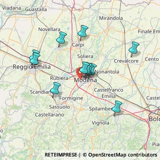 Mappa Largo Alfredo Nobel, 41126 Modena MO, Italia (13.35)