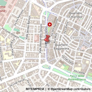 Mappa Viale Vittorio Veneto, 55, 41124 Modena, Modena (Emilia Romagna)