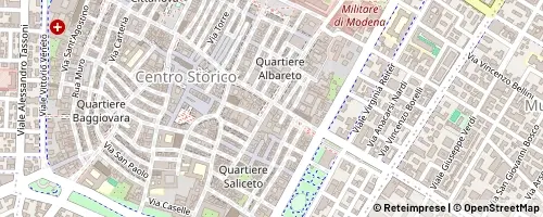 Mappa Modena