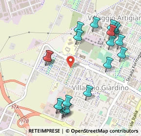 Mappa Via G. Rondelli, 41126 Modena MO, Italia (0.5955)