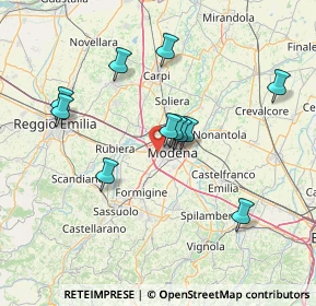 Mappa Via G. Rondelli, 41126 Modena MO, Italia (13.46545)