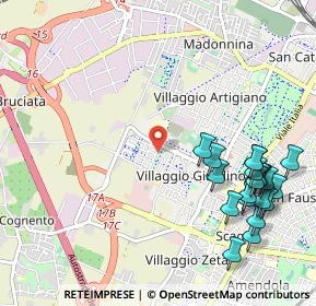 Mappa Via G. Rondelli, 41126 Modena MO, Italia (1.2955)