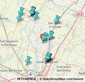 Mappa Blocco 2b Galleria A, 40050 Argelato BO, Italia (7.795)