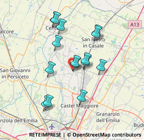 Mappa Blocco 2b Galleria A, 40050 Argelato BO, Italia (6.43533)