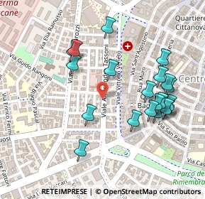 Mappa Viale Alessandro Tassoni, 41124 Modena MO, Italia (0.253)