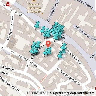 Mappa Piazza Liderico Vineis, 12037 Saluzzo CN, Italia (0.03967)