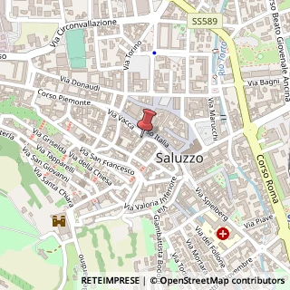 Mappa Via Gualtieri, 12, 12037 Saluzzo, Cuneo (Piemonte)