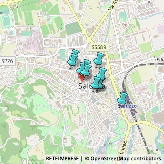Mappa Piazza Liderico Vineis, 12037 Saluzzo CN, Italia (0.22)