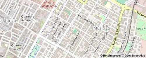 Mappa Modena