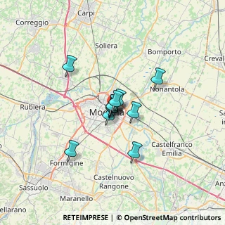 Mappa Viale Giuseppe Verdi, 41121 Modena MO, Italia (3.76167)