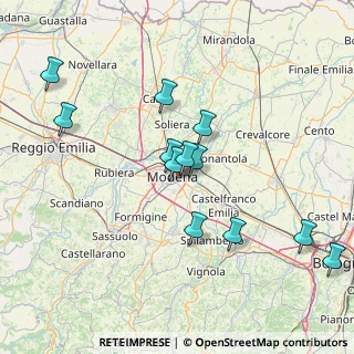 Mappa Viale Giuseppe Verdi, 41121 Modena MO, Italia (14.87917)