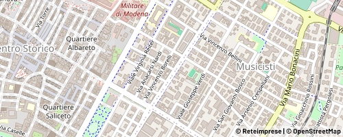 Mappa Modena