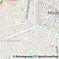Hartă Modena