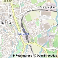 Mapa Saluzzo