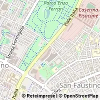 Mapa Modena