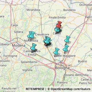 Mappa Circonvallazione Dante, 40017 San Giovanni in Persiceto BO, Italia (9.0945)