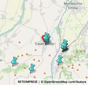 Mappa Via San Martino, 43029 Traversetolo PR, Italia (3.41455)