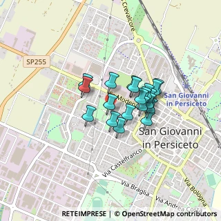 Mappa Via Marzabotto, 40017 San Giovanni In Persiceto BO, Italia (0.2895)