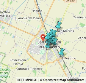 Mappa Via Marzabotto, 40017 San Giovanni In Persiceto BO, Italia (0.90909)