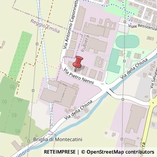 Mappa via Pietro Nenni, 4, 42048 Rubiera, Reggio nell'Emilia (Emilia Romagna)