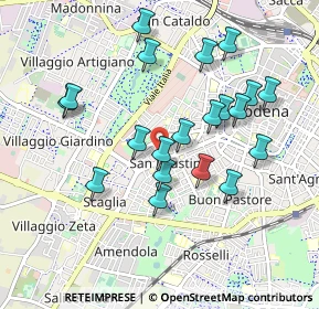 Mappa Via Giovanni Battista Morgagni, 41124 Modena MO, Italia (0.909)