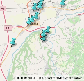 Mappa Strada del Corno, 12062 Cherasco CN, Italia (3.95636)